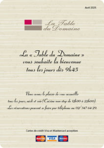 01-Carte Table du Domaine (04-2025)